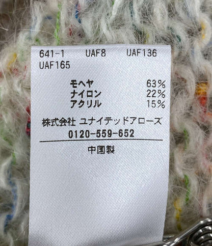 美品 Drawer カーディガン 6515-199-0631 24AW モヘヤミックス レディース SIZE - ドゥロワー
