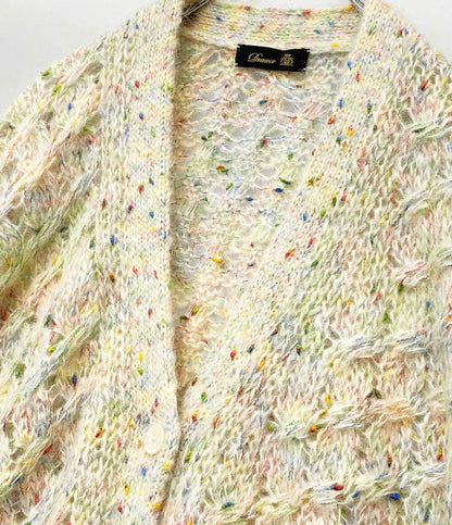 美品 Drawer カーディガン 6515-199-0631 24AW モヘヤミックス レディース SIZE - ドゥロワー