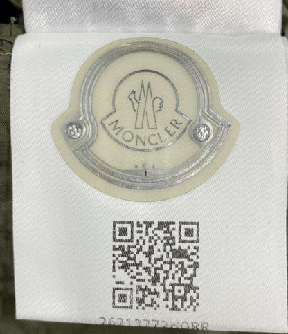 MONCLER ルクセンブルク フリル ダウンコート カーキ レディース SIZE 1 モンクレール