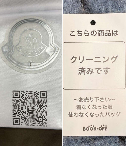 美品 MONCLER ポンチョ ケープ ファー付き K20983G00006 25AW レディース SIZE UNI モンクレール