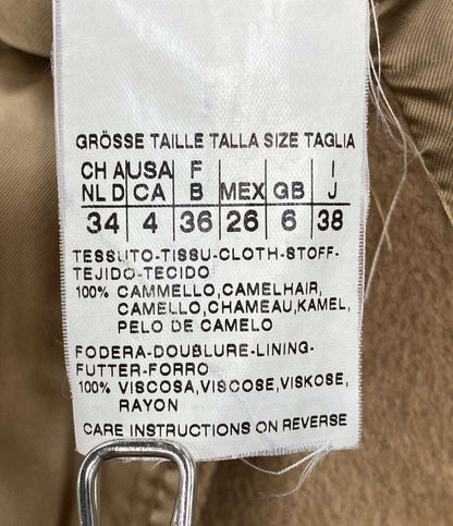 MAX MARA チェスターコート キャメル レディース SIZE 38 マックスマーラ