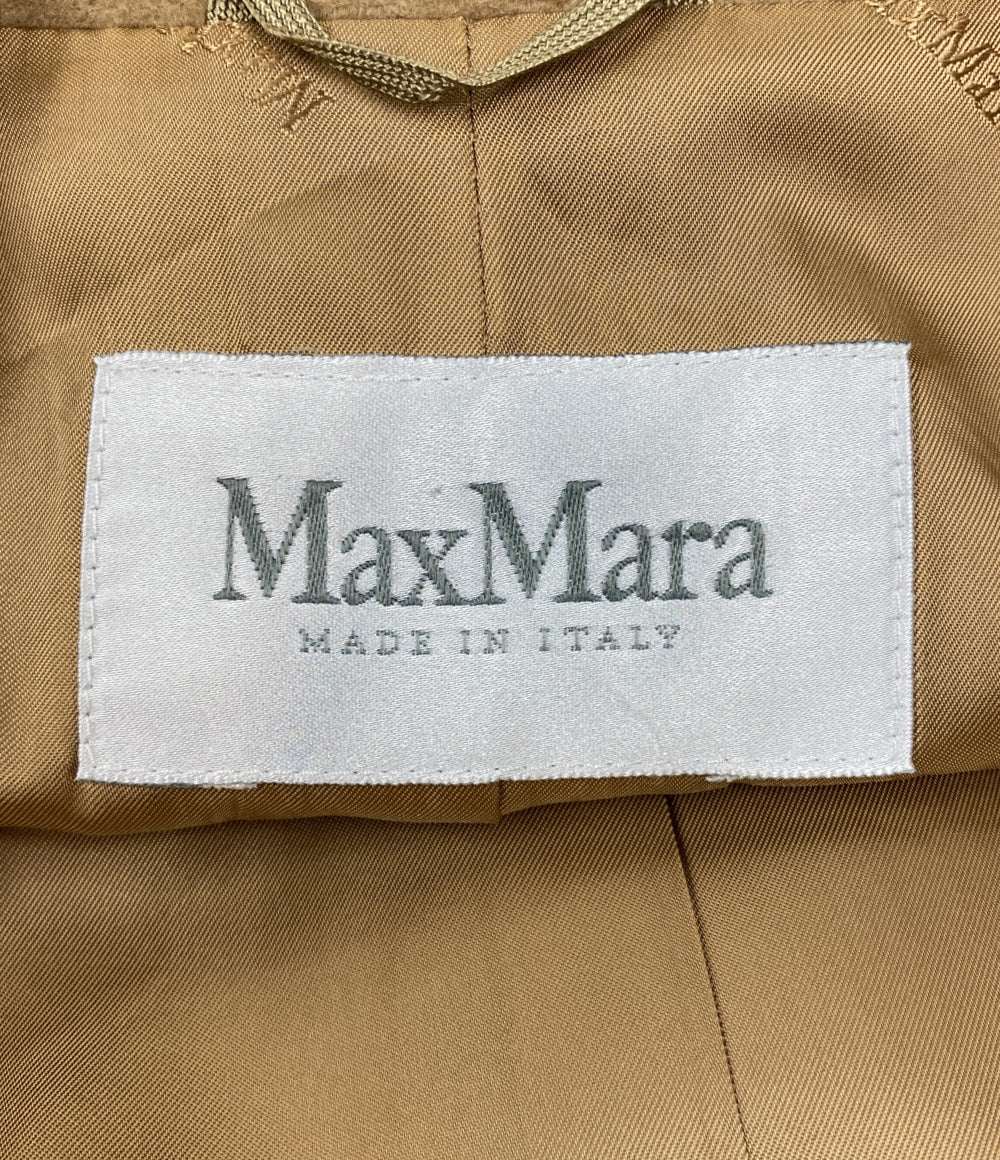 MAX MARA チェスターコート キャメル レディース SIZE 40 マックスマーラ