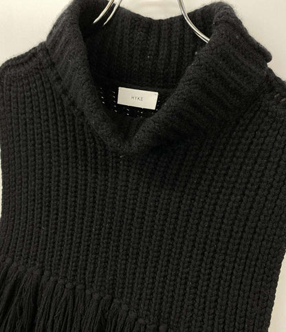 HYKE 21AW フリンジベスト 212-11249 レディース SIZE - ハイク