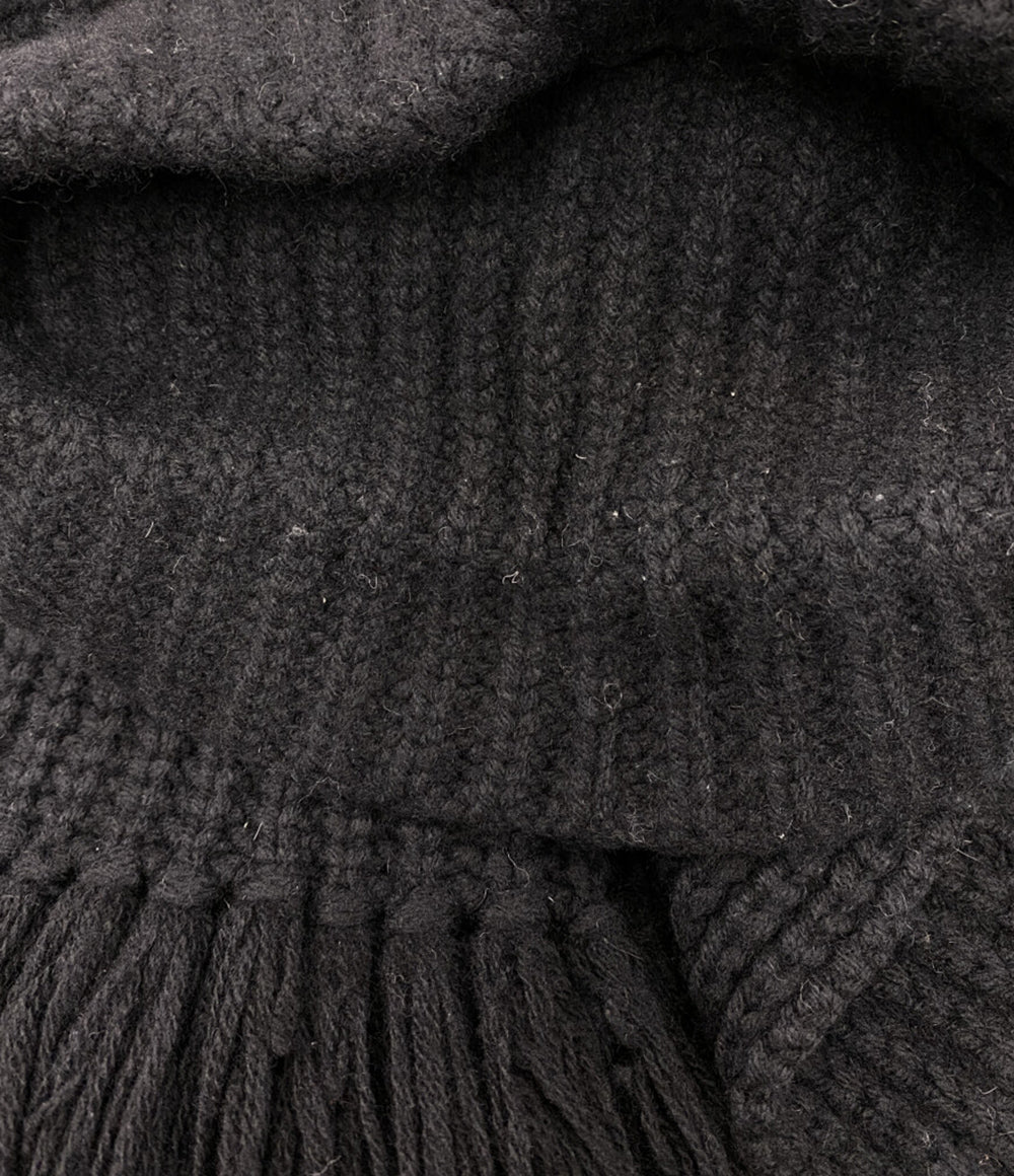 HYKE 21AW フリンジベスト 212-11249 レディース SIZE - ハイク