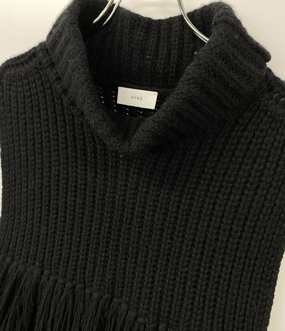 HYKE 21AW フリンジベスト 212-11249 レディース SIZE - ハイク