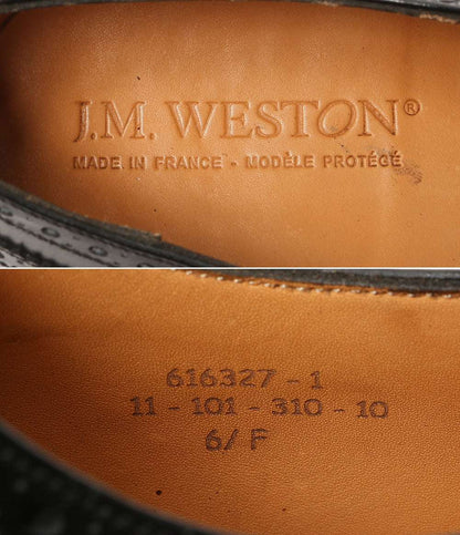J.M.WESTON ドレスシューズ ストレートチップ ブラック 11-101-310-10 メンズ SIZE 6/F ジェイエムウエストン