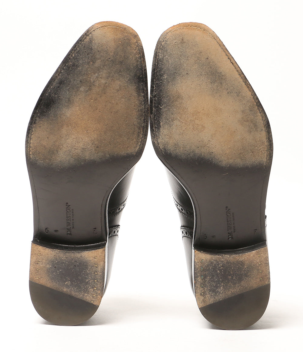 J.M.WESTON ドレスシューズ ストレートチップ ブラック 11-101-310-10 メンズ SIZE 6/F ジェイエムウエストン
