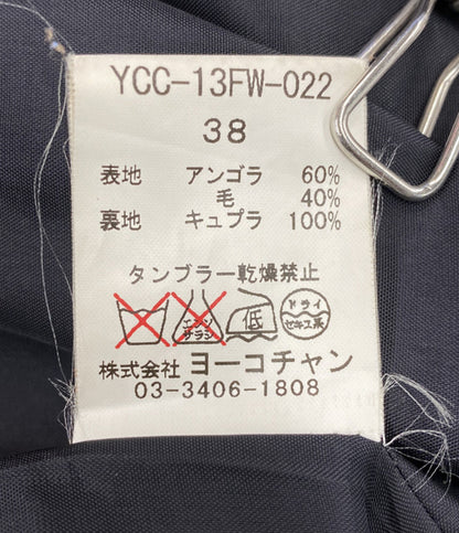 YOKO CHAN コート ボタンレス YCC-13FW-022 レディース SIZE 38 ヨーコチャン