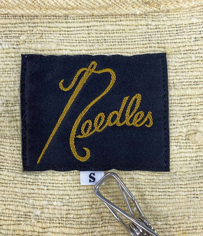 NEEDLES カーディガン バタフライ柄 メンズ SIZE S ニードルズ