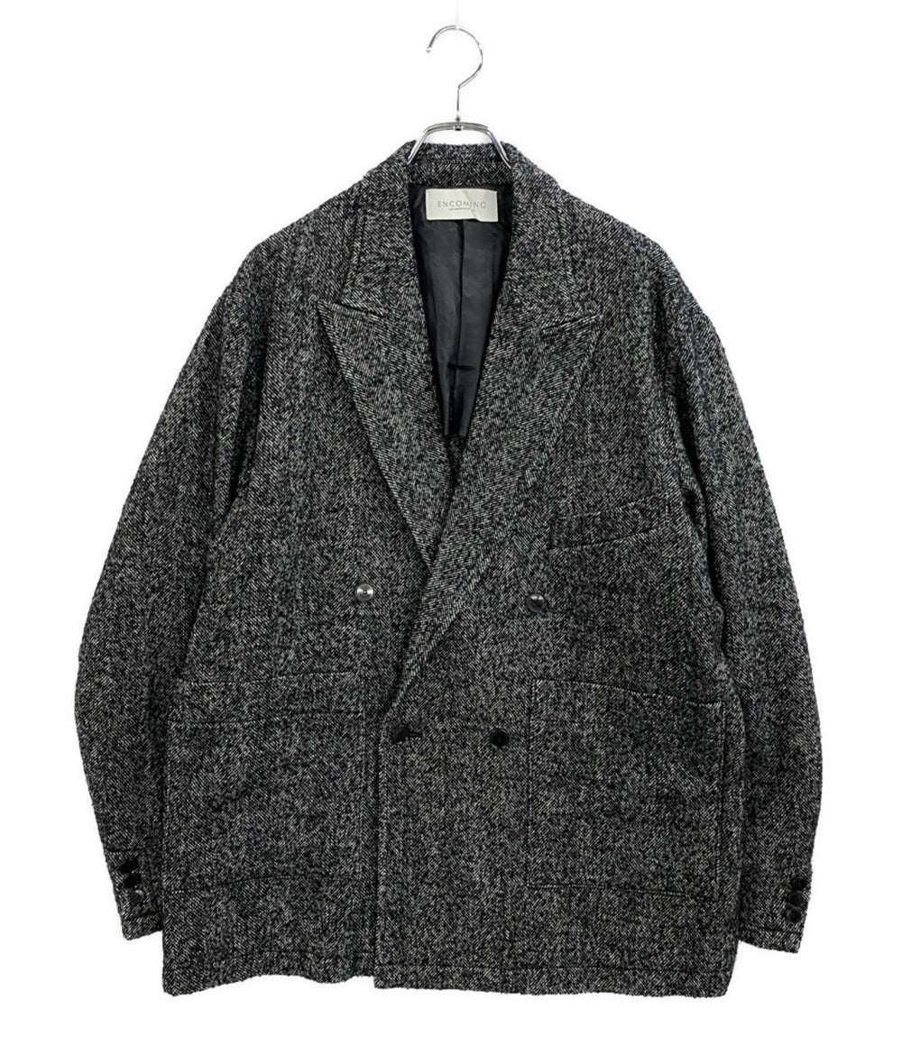 美品 ENCOMING インカミング ジャケット Ex DOUBLE BREASTED JACKET AW24-DBJKT-MU メンズ SIZE M