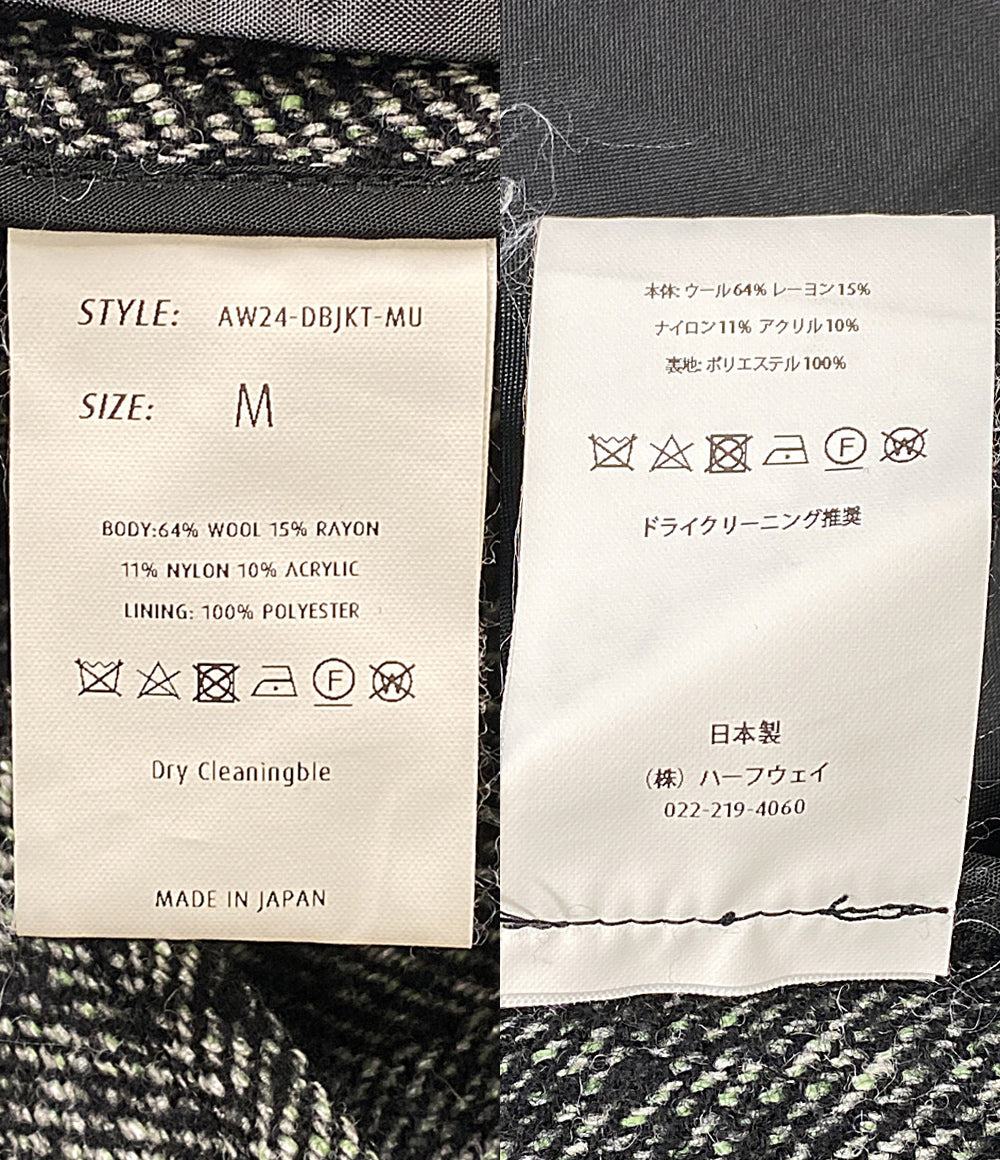美品 ENCOMING インカミング ジャケット Ex DOUBLE BREASTED JACKET AW24-DBJKT-MU メンズ SIZE M