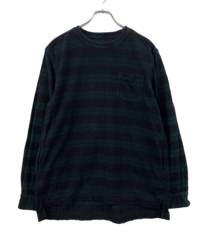 sacai カットソー 18-01830M フランネルプルオーバー メンズ SIZE 2 サカイ