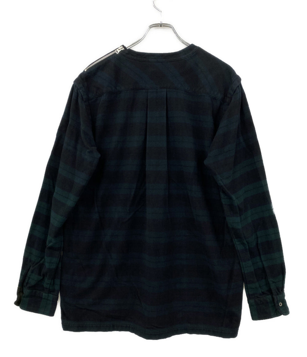 sacai カットソー 18-01830M フランネルプルオーバー メンズ SIZE 2 サカイ