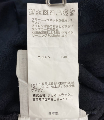 sacai カットソー 18-01830M フランネルプルオーバー メンズ SIZE 2 サカイ
