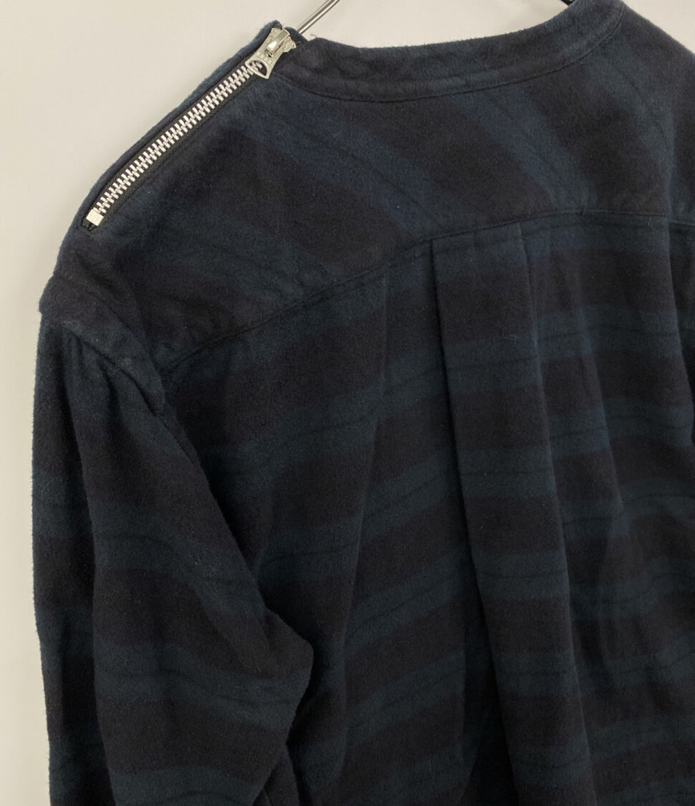 sacai カットソー 18-01830M フランネルプルオーバー メンズ SIZE 2 サカイ