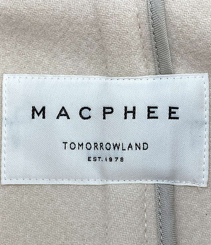 MACPHEE(TOMORROWLAND) ウールメルトンダッフルコート 12-08-15-08301 レディース SIZE 34 マカフィー