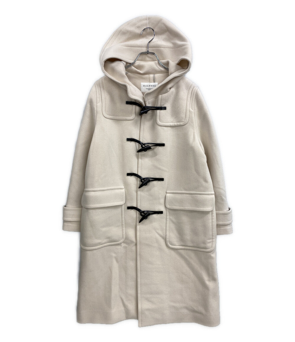 MACPHEE(TOMORROWLAND) ウールメルトンダッフルコート 12-08-15-08301 レディース SIZE 34 マカフィー