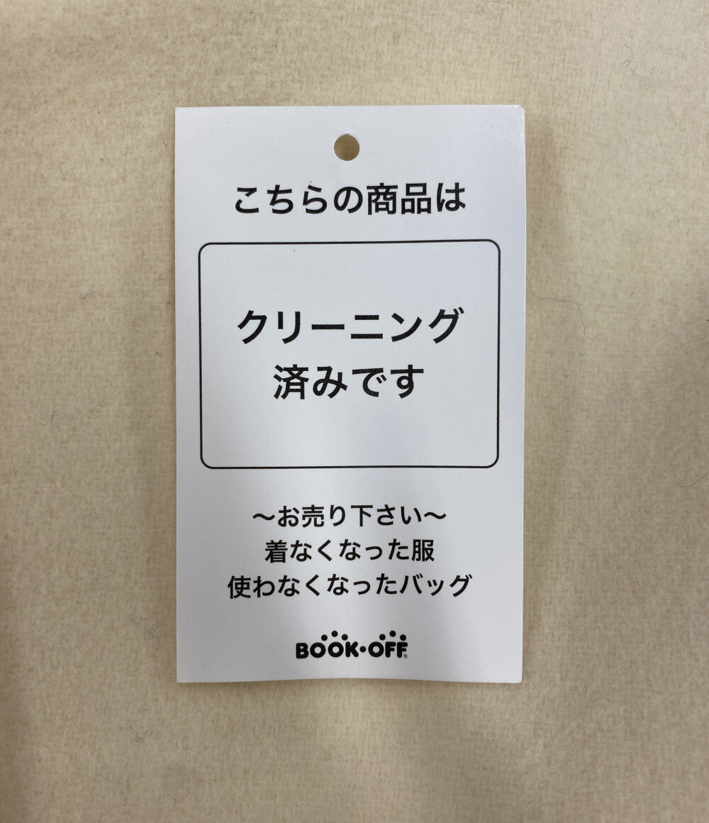 CELFORD ノーカラーコート アイボリー CWFC205007 レディース SIZE 38 セルフォード