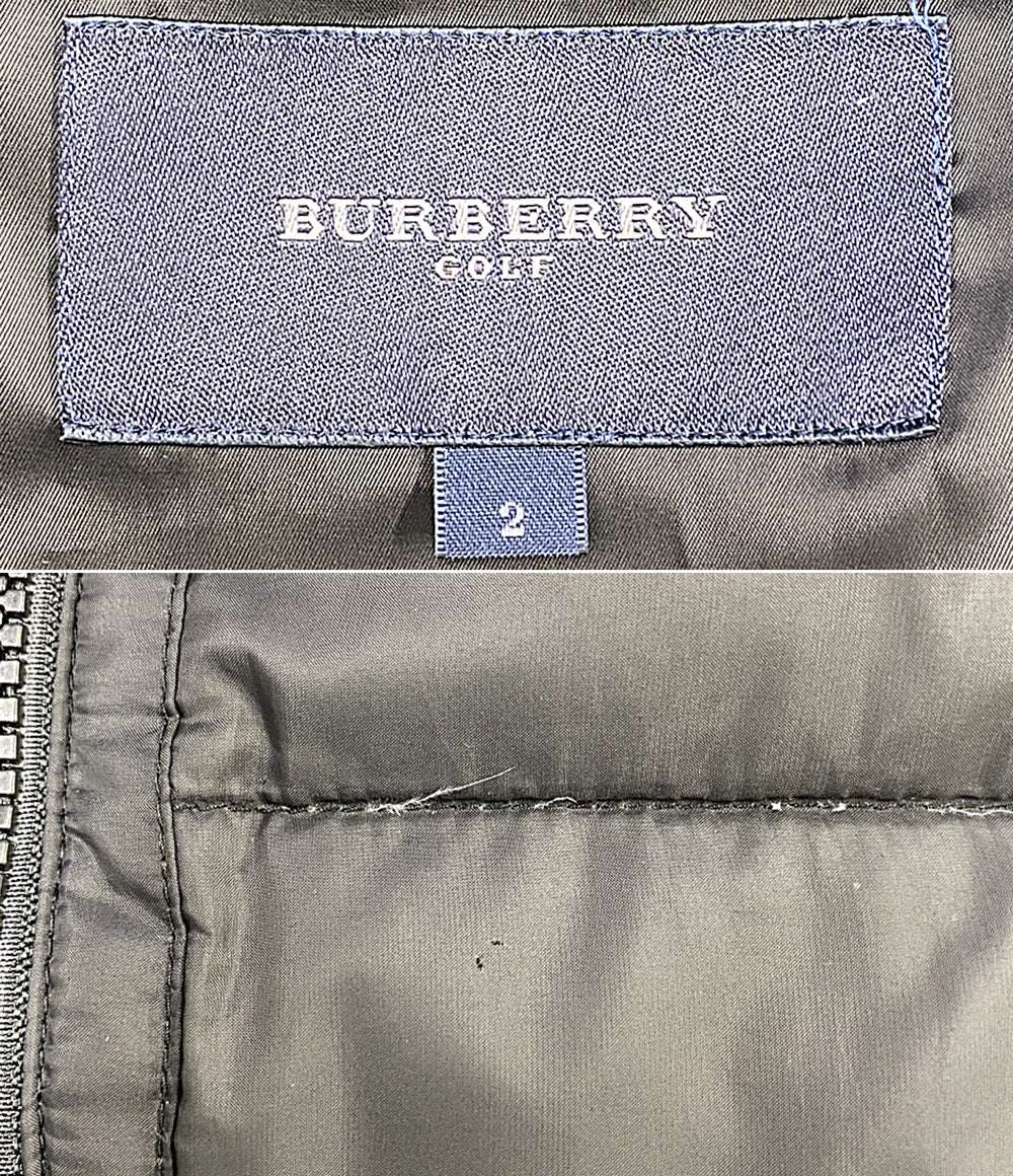 BURBERRY ダウンジャケット 袖2WAY ブラック E6F58-490-09 レディース SIZE 2 バーバリー