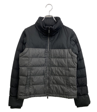 BURBERRY ダウンジャケット 袖2WAY ブラック E6F58-490-09 レディース SIZE 2 バーバリー