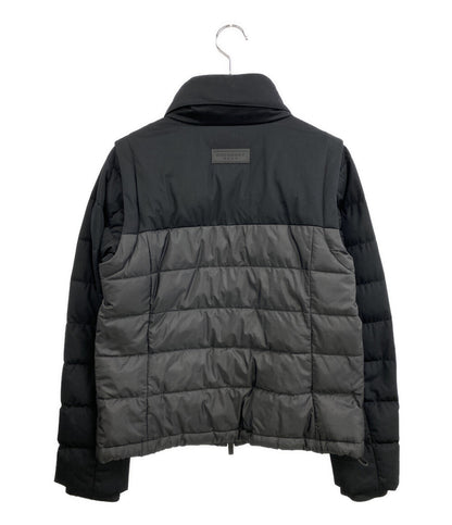BURBERRY ダウンジャケット 袖2WAY ブラック E6F58-490-09 レディース SIZE 2 バーバリー