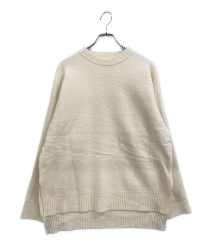 Jil sander ニット オフホワイト サイドスリット JSMU752026 メンズ SIZE 46 ジルサンダー