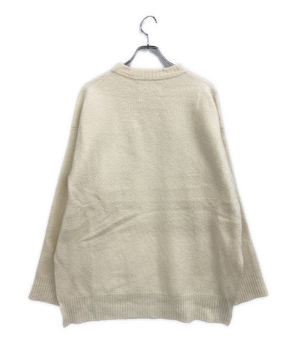Jil sander ニット オフホワイト サイドスリット JSMU752026 メンズ SIZE 46 ジルサンダー