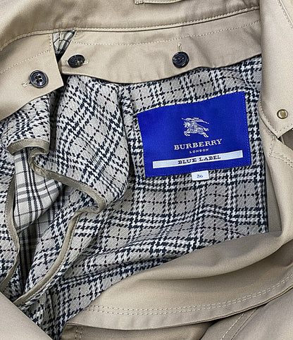 BURBERRY BLUE LABEL トレンチコート E1A06-453-42 レディース SIZE 36 バーバリーブルーレーベル