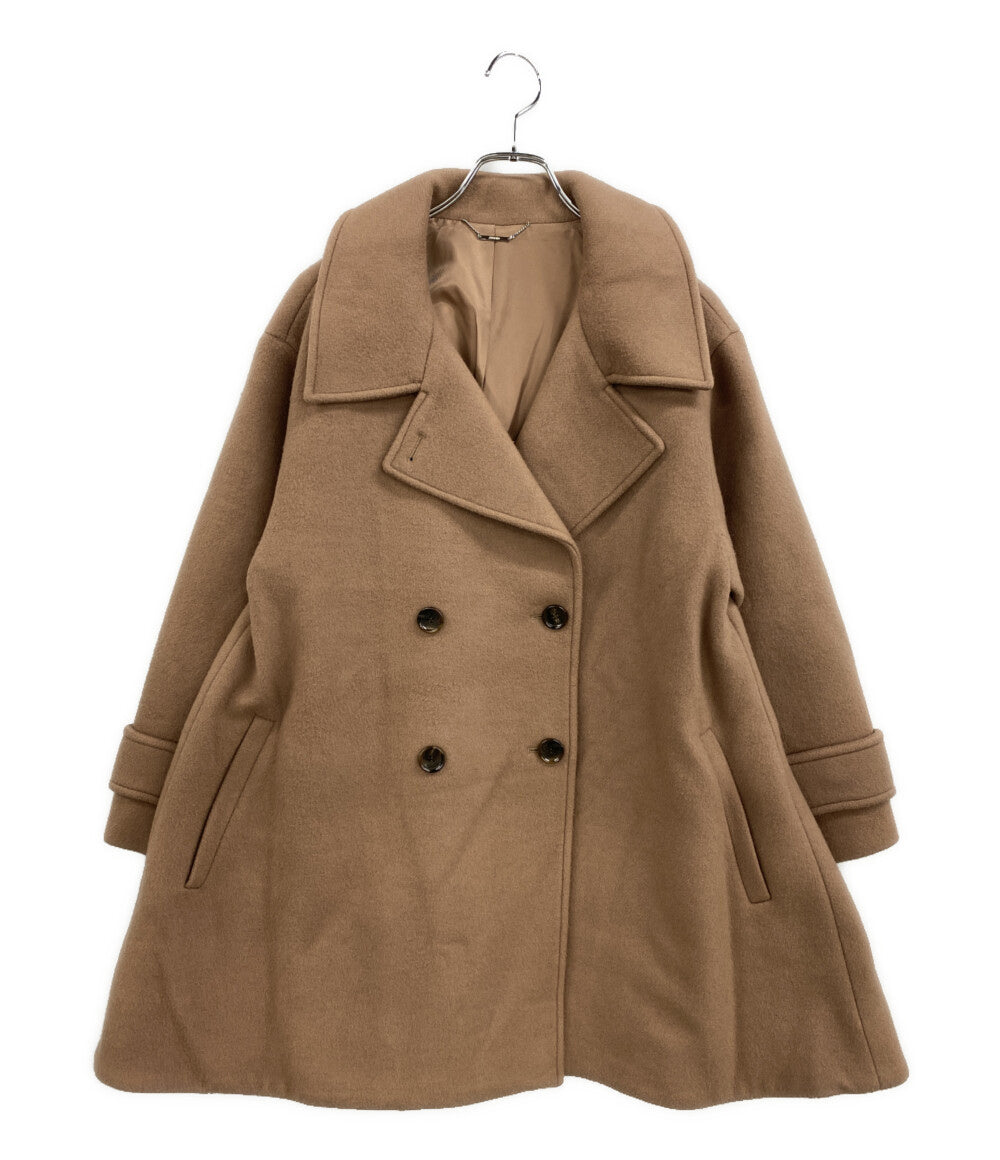 美品 CELFORD Aラインウールミドルコート CWFC255013 レディース SIZE F セルフォード