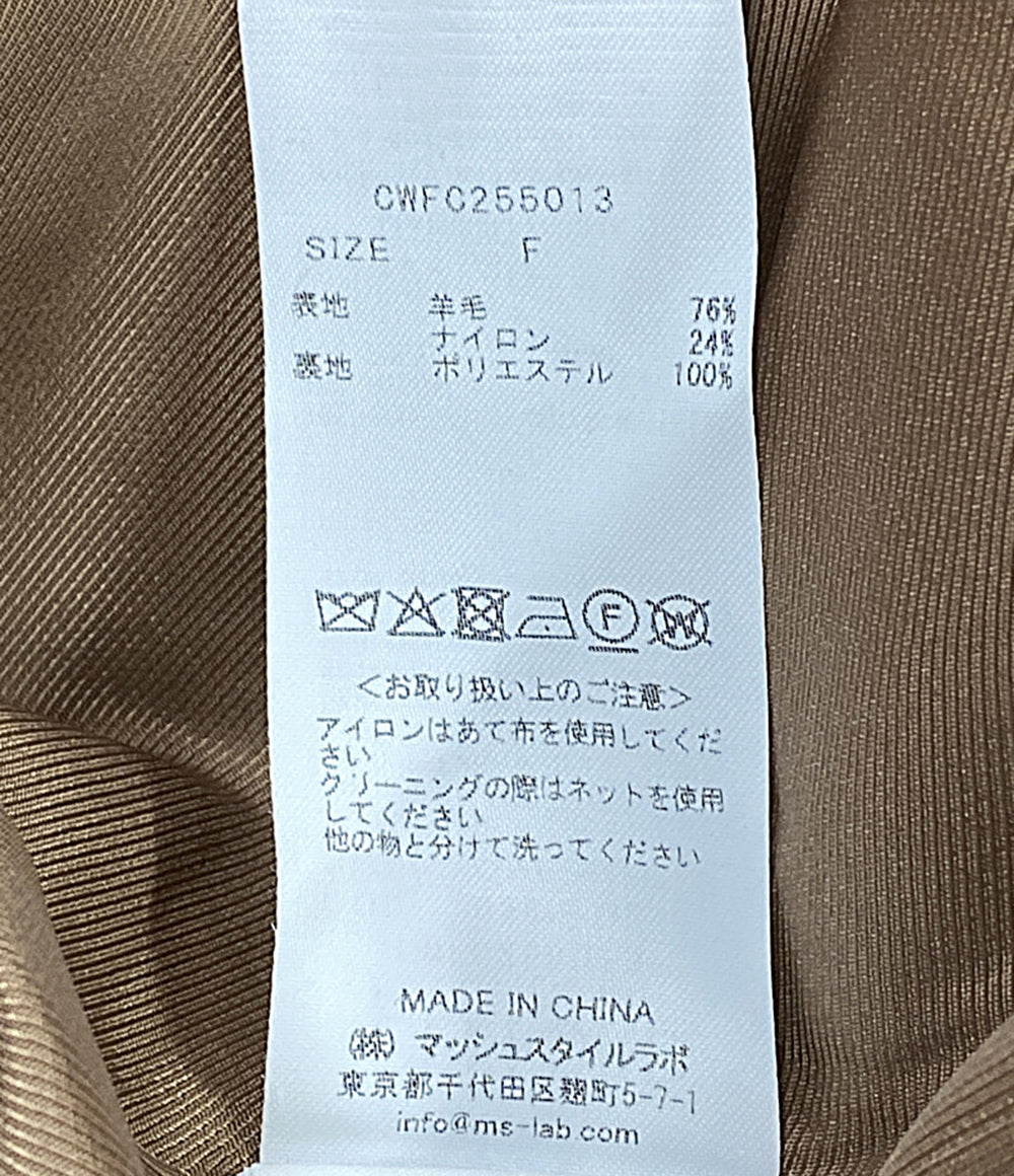 美品 CELFORD Aラインウールミドルコート CWFC255013 レディース SIZE F セルフォード
