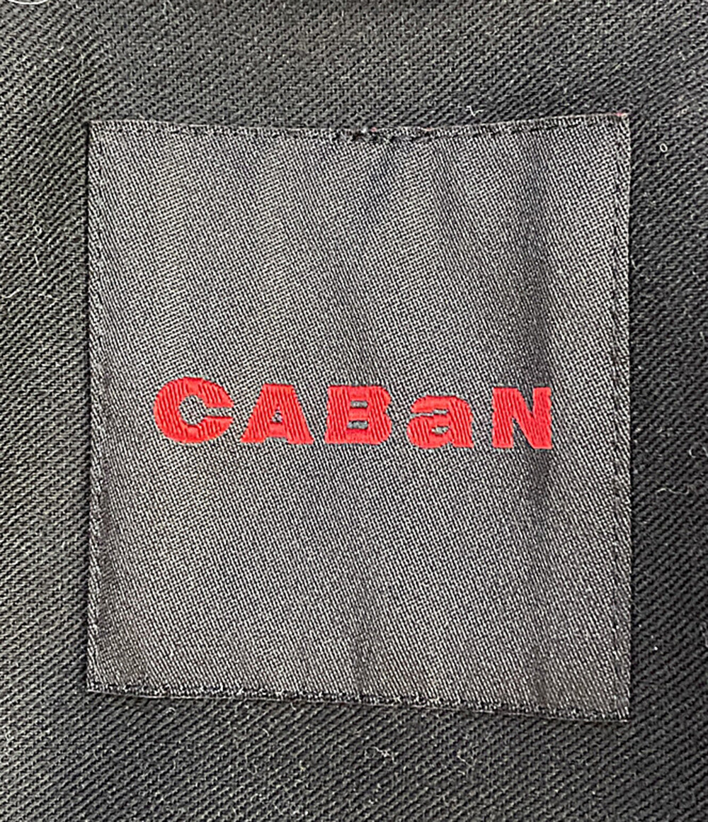 CABaN スタンドカラーコート ウールギャバジン メンズ SIZE S キャバン