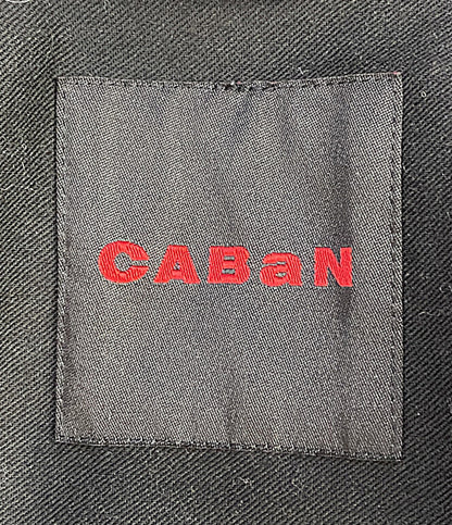 CABaN スタンドカラーコート ウールギャバジン メンズ SIZE S キャバン