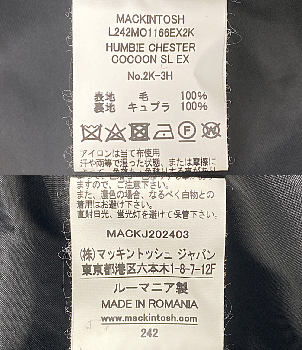 美品 MACKINTOSH コート HUMBIE CHESTER COCOON IENA別注 レディース SIZE 8 マッキントッシュ