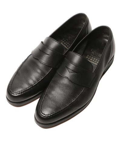 Crockett & Jones × BARNEYS NEWYORK バーニーズニューヨーク コインローファー ブラック メンズ SIZE 7 クロケットアンドジョーンズ