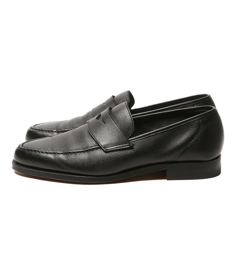 Crockett & Jones × BARNEYS NEWYORK バーニーズニューヨーク コインローファー ブラック メンズ SIZE 7 クロケットアンドジョーンズ