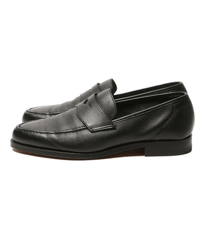 Crockett & Jones × BARNEYS NEWYORK バーニーズニューヨーク コインローファー ブラック メンズ SIZE 7 クロケットアンドジョーンズ