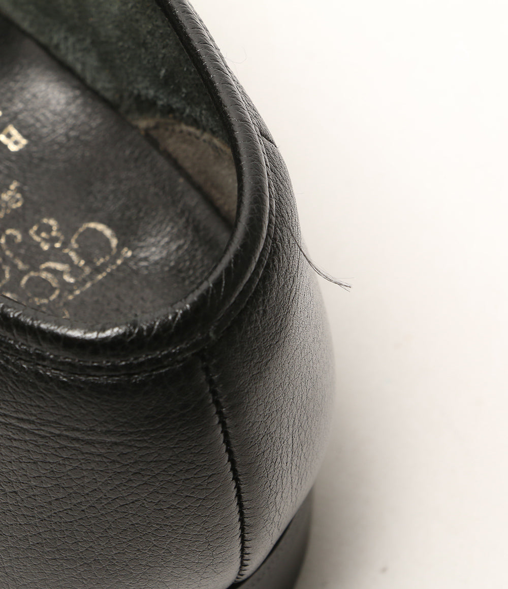 Crockett & Jones × BARNEYS NEWYORK バーニーズニューヨーク コインローファー ブラック メンズ SIZE 7 クロケットアンドジョーンズ