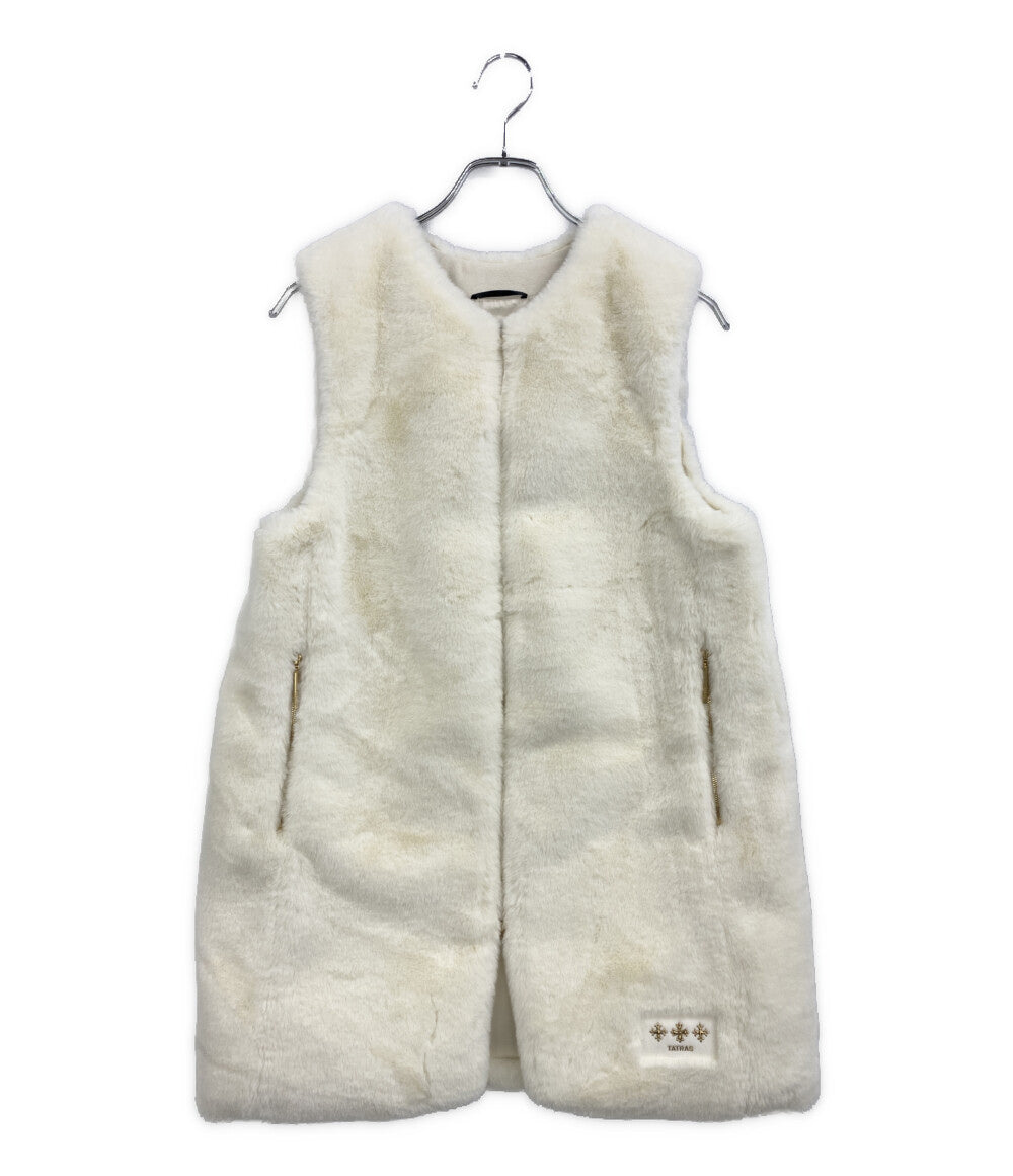 TATRAS ボアベスト POLLINA ホワイト LJXA0362033588 レディース SIZE 1 タトラス
