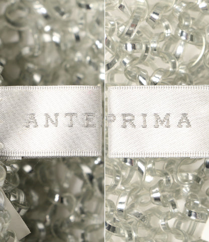 美品 ANTEPRIMA ハンドバッグ ワイヤーバック シルバー レディース アンテプリマ
