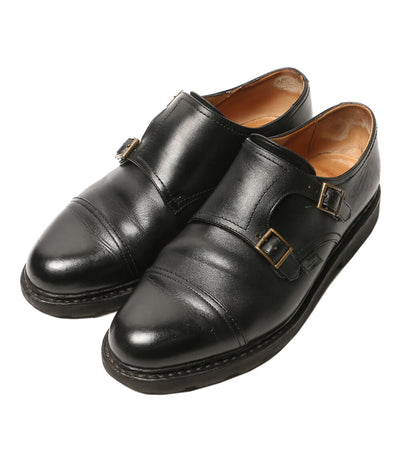 PARABOOT ドレスシューズ ダブルモンク ウィリアム ブラック 75211 メンズ SIZE 8.5 パラブーツ