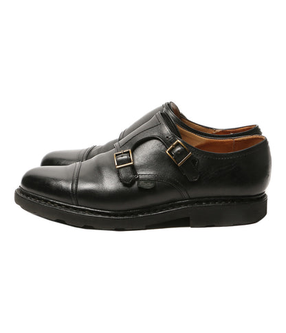 PARABOOT ドレスシューズ ダブルモンク ウィリアム ブラック 75211 メンズ SIZE 8.5 パラブーツ