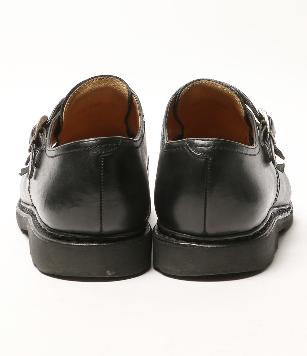 PARABOOT ドレスシューズ ダブルモンク ウィリアム ブラック 75211 メンズ SIZE 8.5 パラブーツ
