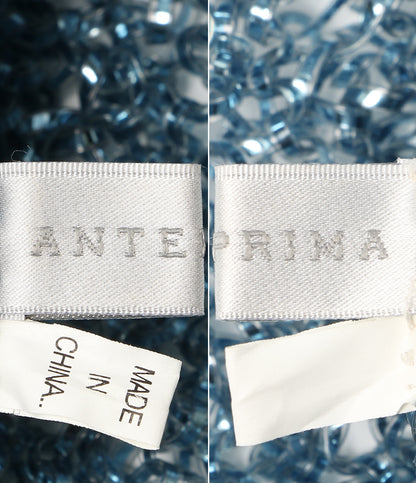 美品 ANTEPRIMA ハンドバッグ ワイヤーバッグ ブルー レディース アンテプリマ