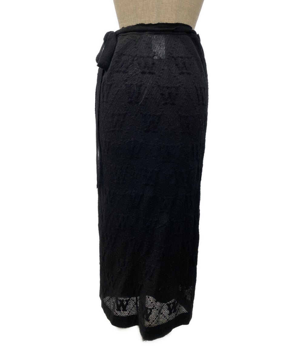 Whim Gazette スカート ジャガードラップ WGZ1052101A0005 レディース SIZE F ウィム ガゼット