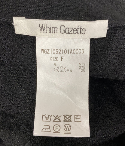 Whim Gazette スカート ジャガードラップ WGZ1052101A0005 レディース SIZE F ウィム ガゼット