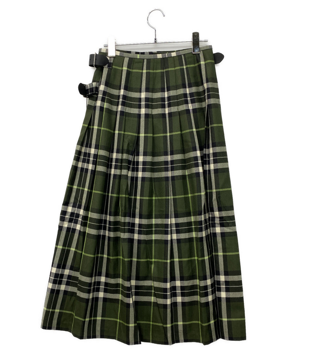 ONEIL OF DUBLIN オニール オブ ダブリン ラップスカート キルトロングスカート レディース SIZE F 36