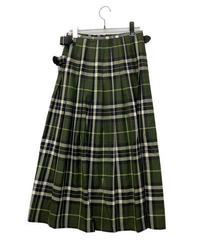 ONEIL OF DUBLIN オニール オブ ダブリン ラップスカート キルトロングスカート レディース SIZE F 36
