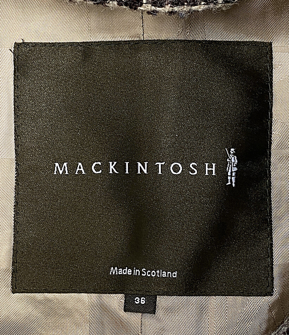 美品 MACKINTOSH コート グレンチェック メンズ SIZE 36 マッキントッシュ