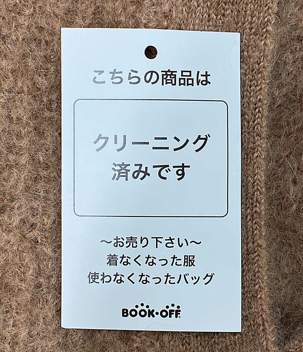 美品 DEPAREILLE デパリエ カーディガン モヘヤ B1124AKD407 レディース SIZE 38