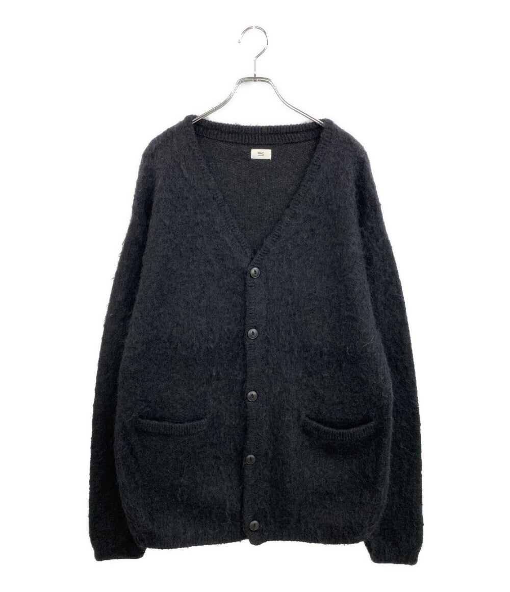 美品 Ron Herman カーディガン RHC モヘヤ ブラック 3820800033 メンズ SIZE M ロンハーマン